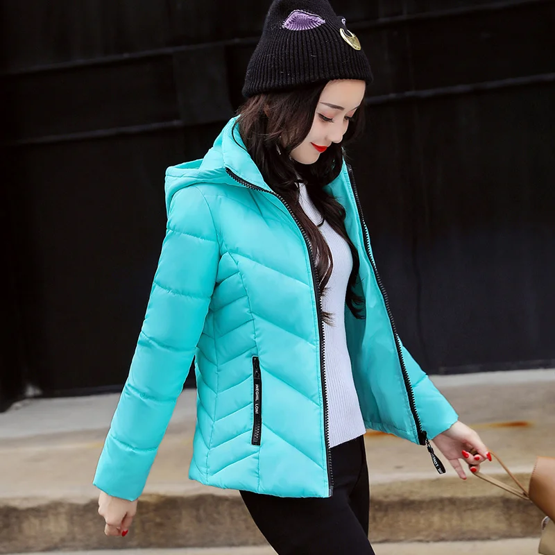 SaHezeng 2017 Women Parkas Cotton-Padded Jacket Short Thick Winter Coat Woman Slim Female Outerwear Parka Plus Size WP9 | Женская одежда