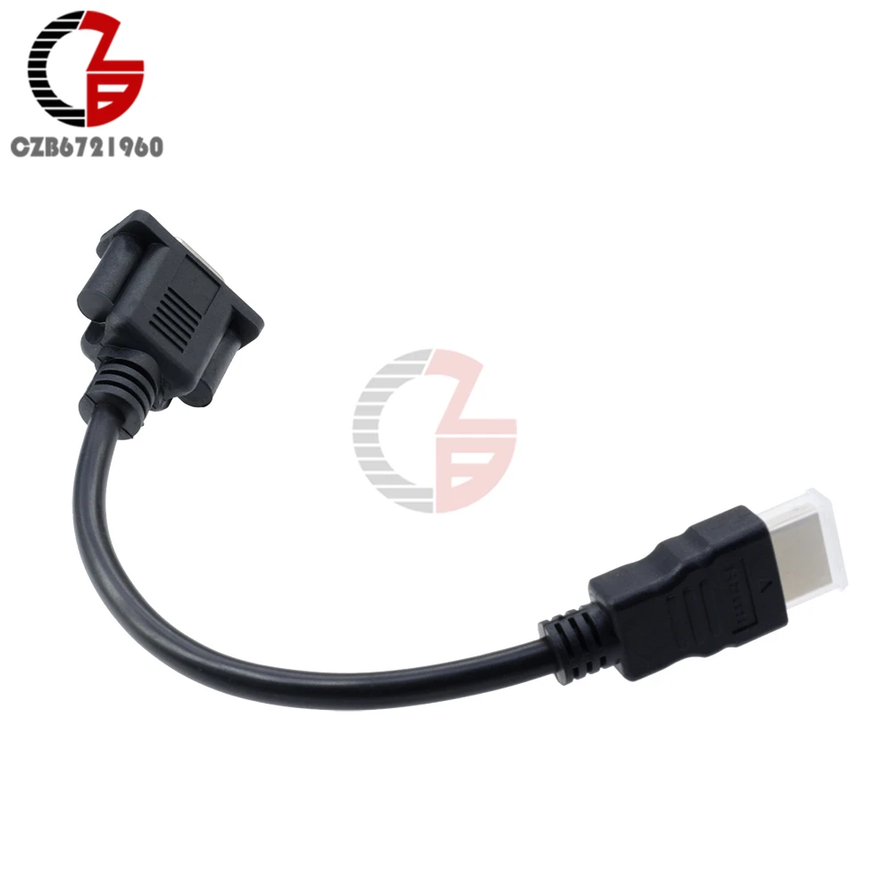 1080P преобразователь из VGA в HDMI адаптер Папа мама Кабельный соединитель цифро