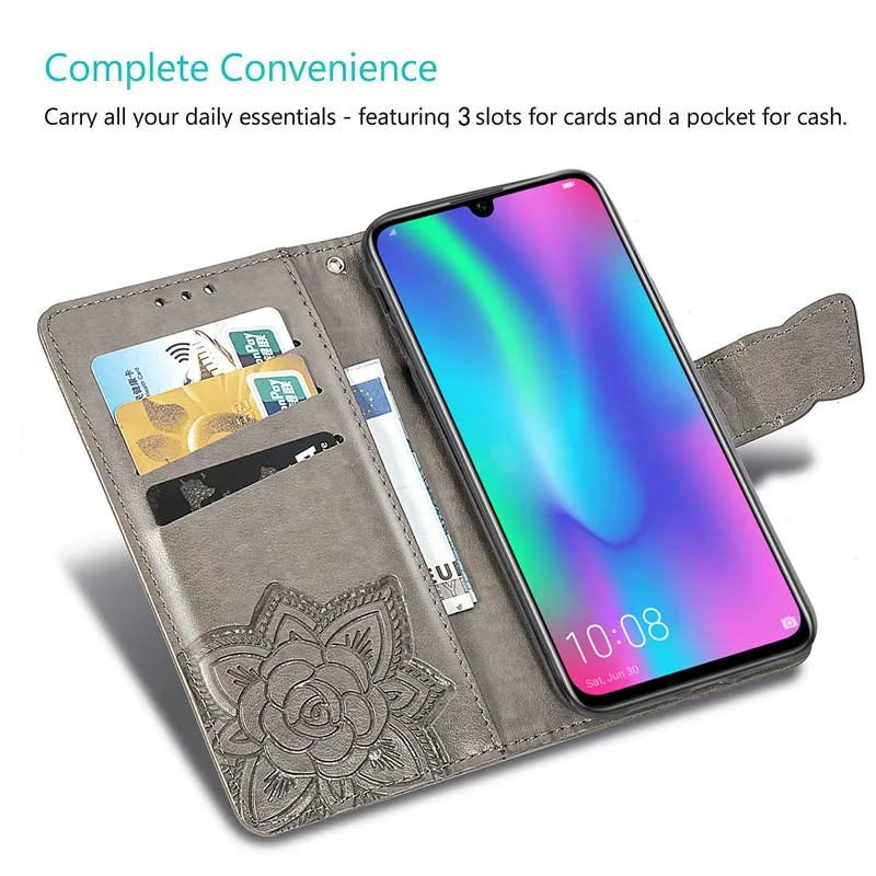 Чехол с откидной крышкой для телефона Huawei P smart 2019/Honor 10 lit новый