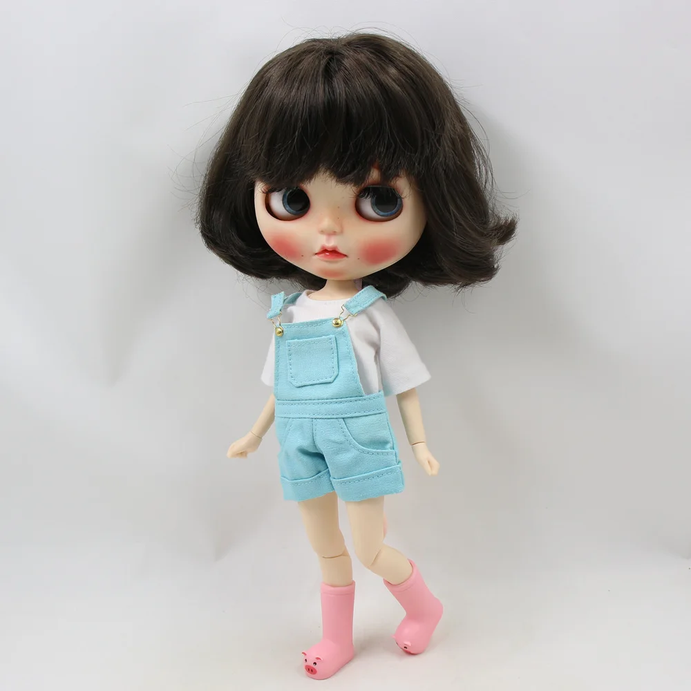 Blyth 1/6 резиновые сапоги с животными 3 см для шарнирного тела ледяная кукла розовая