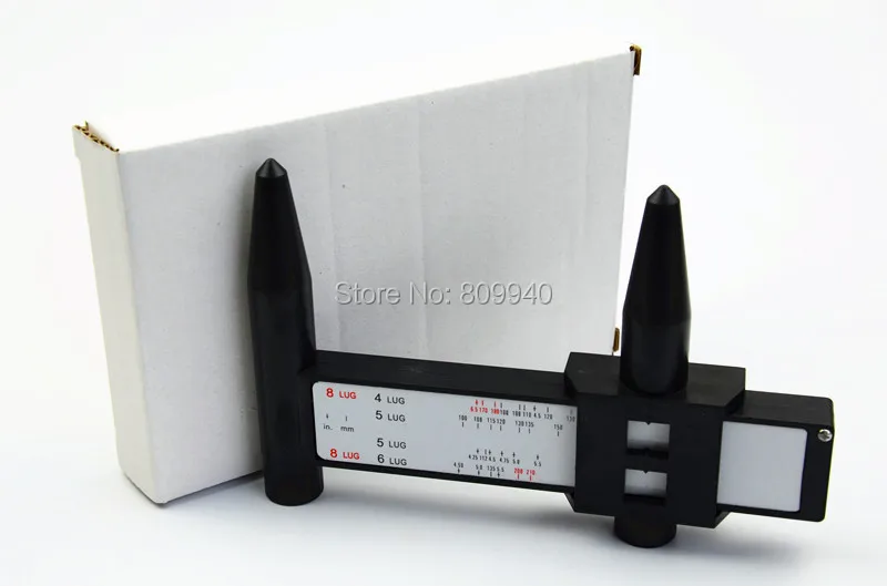 Колесная быстрая линейка для калибра PCD колесо обода 4 5 6 8 болтов инструмент