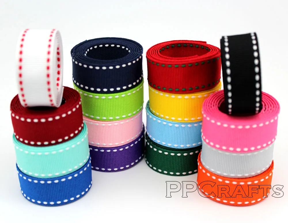 Двусторонняя ленточка ручной работы аксессуары для рукоделия 3/8 &quot9 мм 5/8&quot 16 7/8
