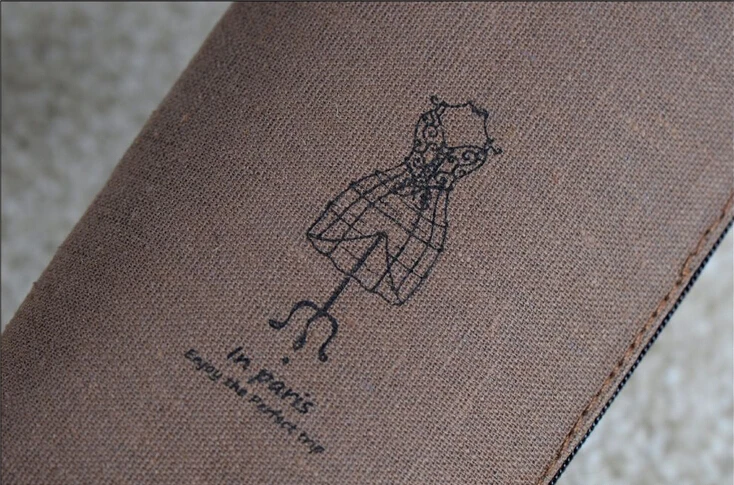 2017 Retro towers linen pencil bag Paris style cases stationery material escolar students office supplies H0016A | Канцтовары для