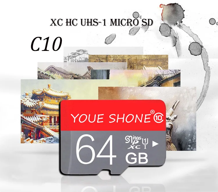 Реальная емкость 8 ГБ 16 ГБ 32 ГБ Micro sd карта 64 Гб 128 ГБ 256 Гб microsd флэш-карта памяти видео Cartao De Memoria TF карта 32 Гб