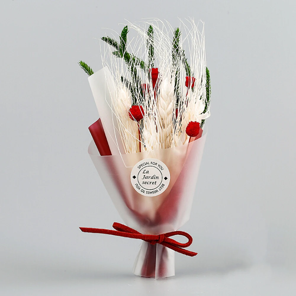 Mini Artificial Gypsophila Flower Bouquet Valentine's Day Gift Home Garden Decoration Dried For Wedding DIY Craft Decor | Дом и сад