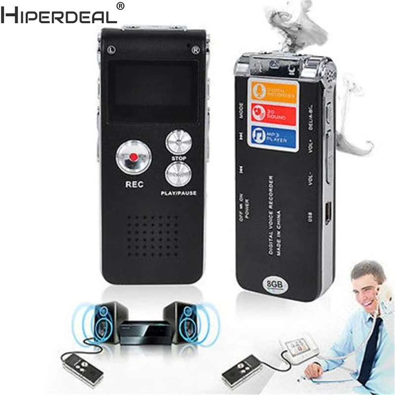 Mp3 плеер HIPERDEAL 8 ГБ цифровой аудио диктофон перезаряжаемый USB накопитель mp3 США|mp3