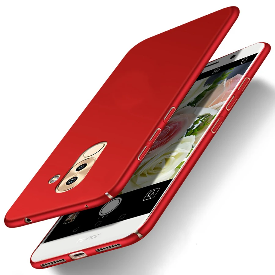 HOTSWEI For Huawei Honor 6X Case 5.5&quot SLIM Candy Color Frosted Hard PC Protective Cover Coque Phone Bag |