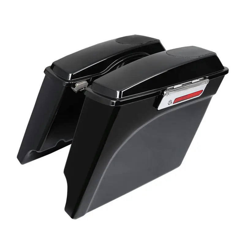 Растягивающаяся сумка для мотоцикла 5 дюймов с крышкой 5x7 динамиков Harley Touring Road King