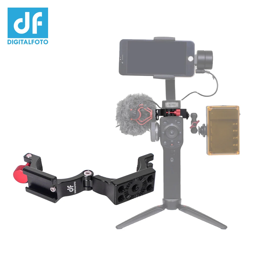 DF DIGITALFOTO ANT удлинитель адаптер кольцо зажим Кронштейн для Zhiyun Smooth 4 DJI OSMO Мобильный
