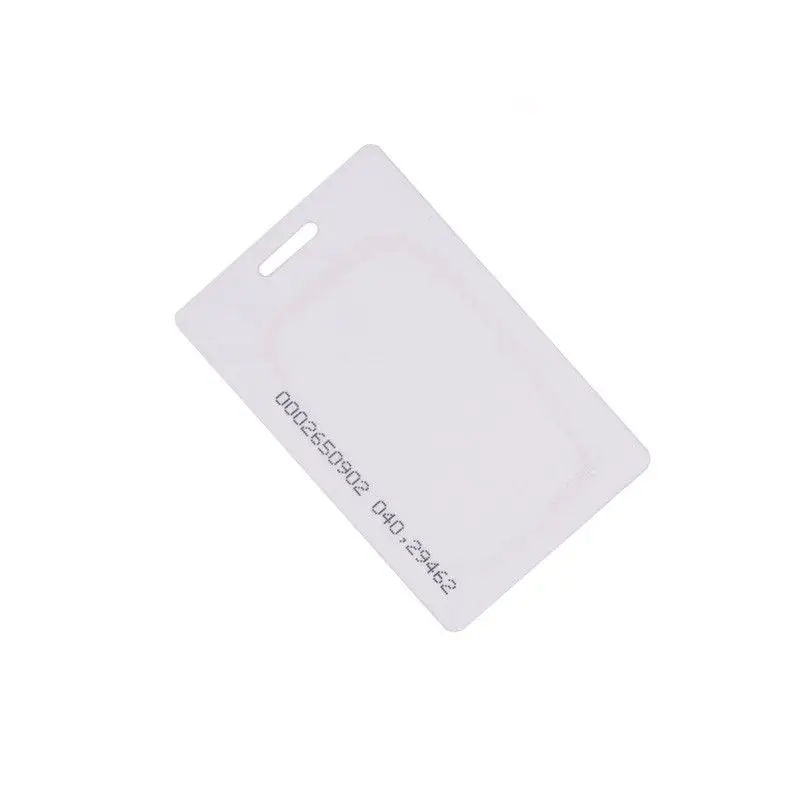 

125KHz EM4100 RFID Proximity ID Card 1.8mm for Entry Access Control
