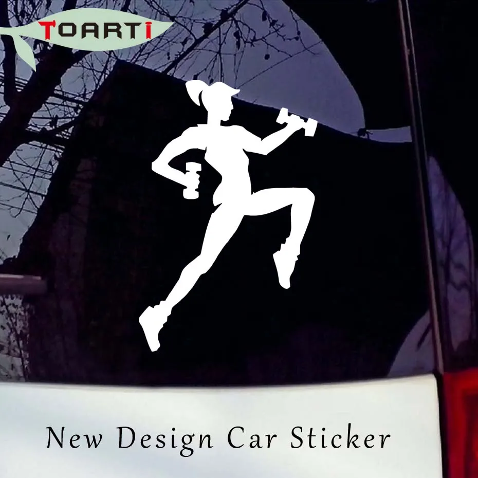 Кузова насос Аэробика виниловая наклейка стикер автомобиля для грузовика окна