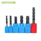 1 шт. Концевая фреза 2 мм 4 мм 6 мм 2F 3F 4F фреза карбида прямой хвостовик CNC Аксессуары для инструментов торцевая фреза