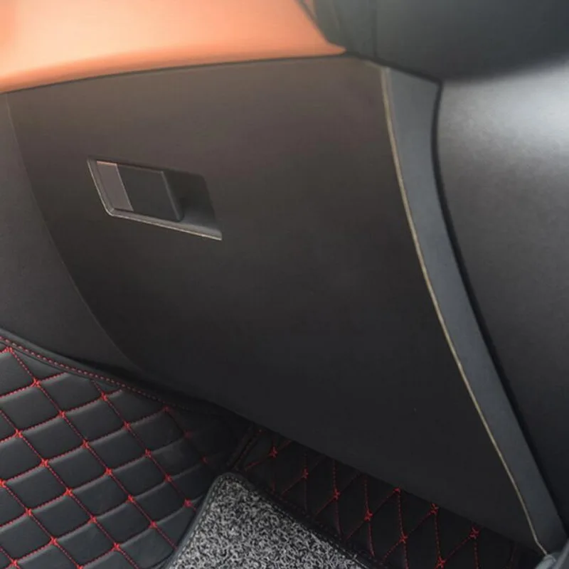 Tonlinker Interior Car Glove box Anti-dirty Cover sticker for CITROEN DEESSE DS7 2018-19 Styling 1 PCS Carbon Stickers | Автомобили и