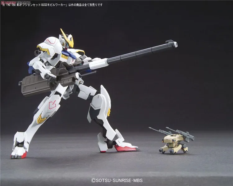Bandai Gundam HG 1/144 MS опция набор 1 + CGS мобильный костюм сборных моделей Аниме Фигурки