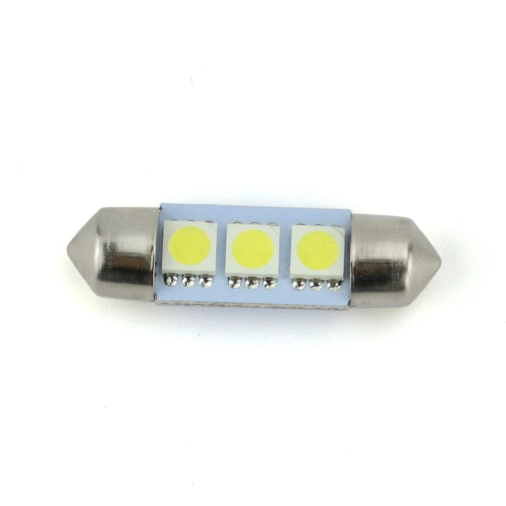 Runmade яркий белый светодиодный автомобильный 5050 3Smd 36 мм DC 12 В Festoon внутренний купол