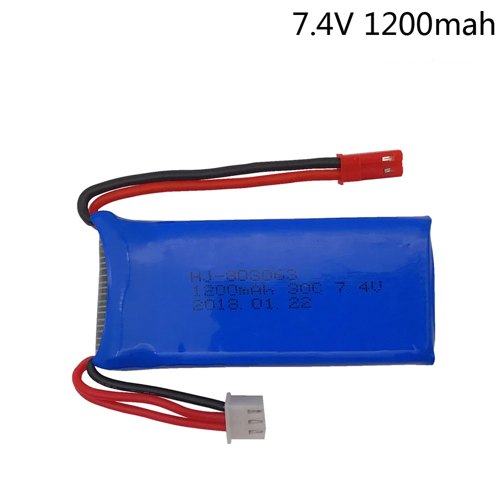 7 4 в 1200 мАч 30C Lipo батарея для YiZhan Tarantula X6 MJX X101 X102h x1бесщеточный H16 WLtoys V666 V262 V353 V333 V323 V