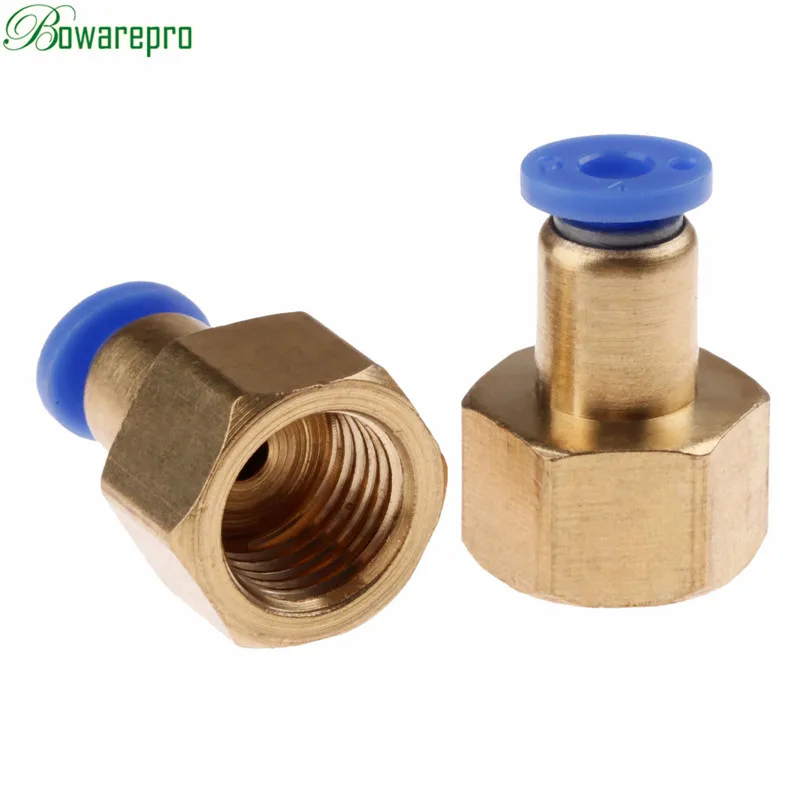 Прямой пневматический Фиттинг bowarepro с внутренней резьбой для соединения