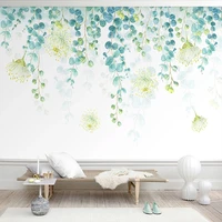 self adhesive wallpaper 3d leaves nordic style photo wall murals living room tv sofa bedroom home decor wall paper 3d stickers