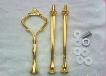 Бесплатная доставка скидка подставка для торта 3 уровня Серебряная корона