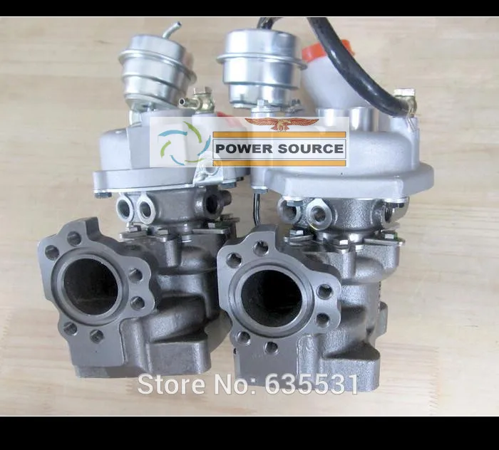 Twin Turbo K03 53039700016 53039700017 078145702R 078145702S 078145704B для AUDI S4 A6 Allroad AJK ARE BES AGB V6 2.7L C5 265HP|turbo k03|turbo