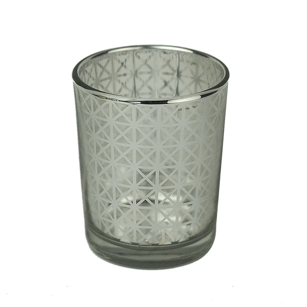 Стеклянные Votive Tealight подсвечники Mercury для свадеб вечеринок и домашнего