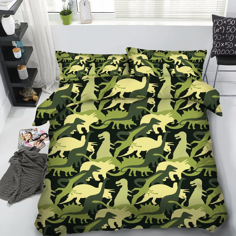 

Children cartoon animal dinosaur black white bull dog 4pcs 100%cotton bedding twin/full/queen/king/super king size free shipping