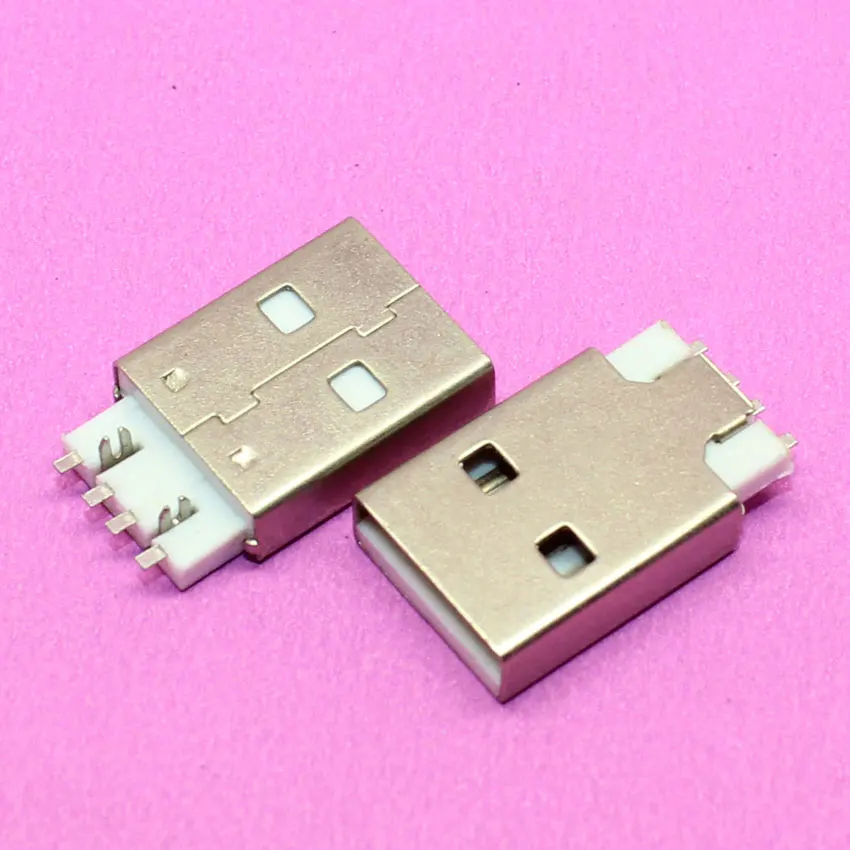 Новый Штекерный разъем USB типа А YuXi SMD 180 градусов X 12X мм | Компьютеры и офис