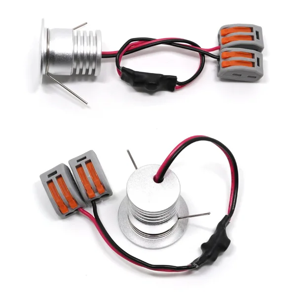 12 шт. 3 Вт Встраиваемые Потолочные пятна светодиодный мини светильник Круглый