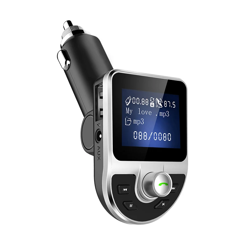 Автомобильный fm передатчик MP3 Misic плеер TF USB Автомобильное зарядное устройство 3 5