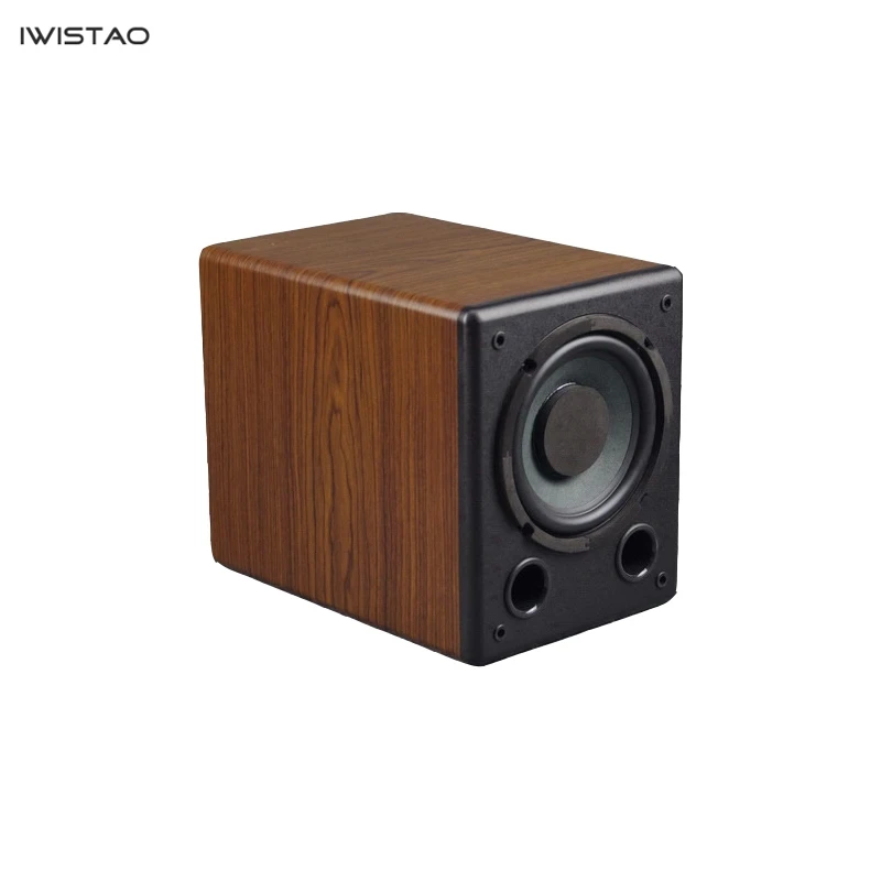 IWISTAO 6,5 дюймов HIFI пассивный сабвуфер 60 Вт 8 Ом 35гц-300Гц 86дб±3дб деревянный шкаф