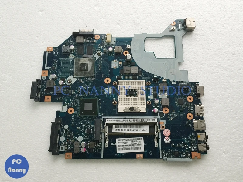 Материнская плата PCNANNY для ноутбуков ACER Aspire материнская E1 571G NBM6B11001 Q5WV1 Geforce 710M HM77