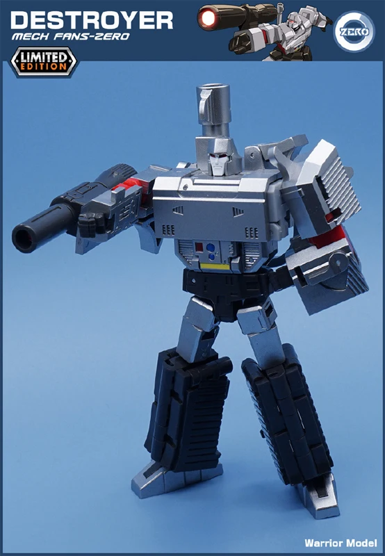 MechFansToys MFT MF ZERO нулевой Ограниченная серия металлик краски трансформации эсминец