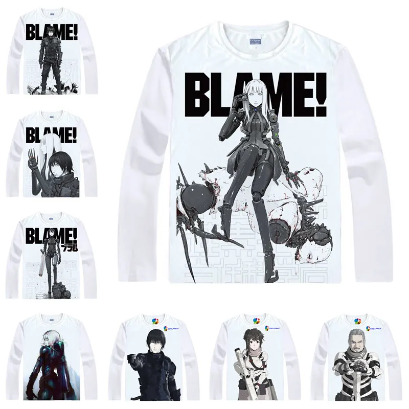 Coolprint Motivs рубашка в стиле хентай винить футболки мульти стиль длинный рукав Killy Cibo