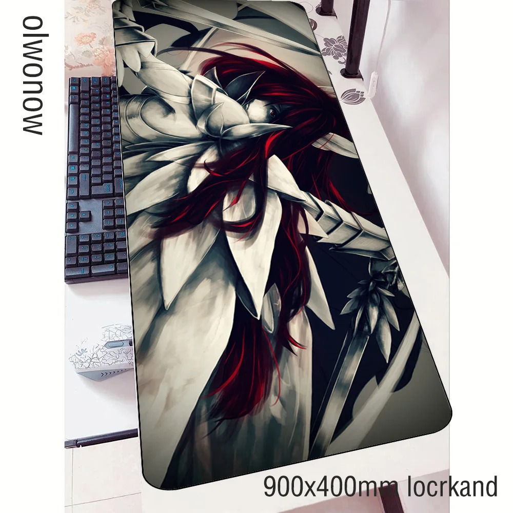 fairy tail mouse pad gamer Customized 90x40cm notbook mat gaming mousepad Personality PC desk padmouse mats | Компьютеры и офис