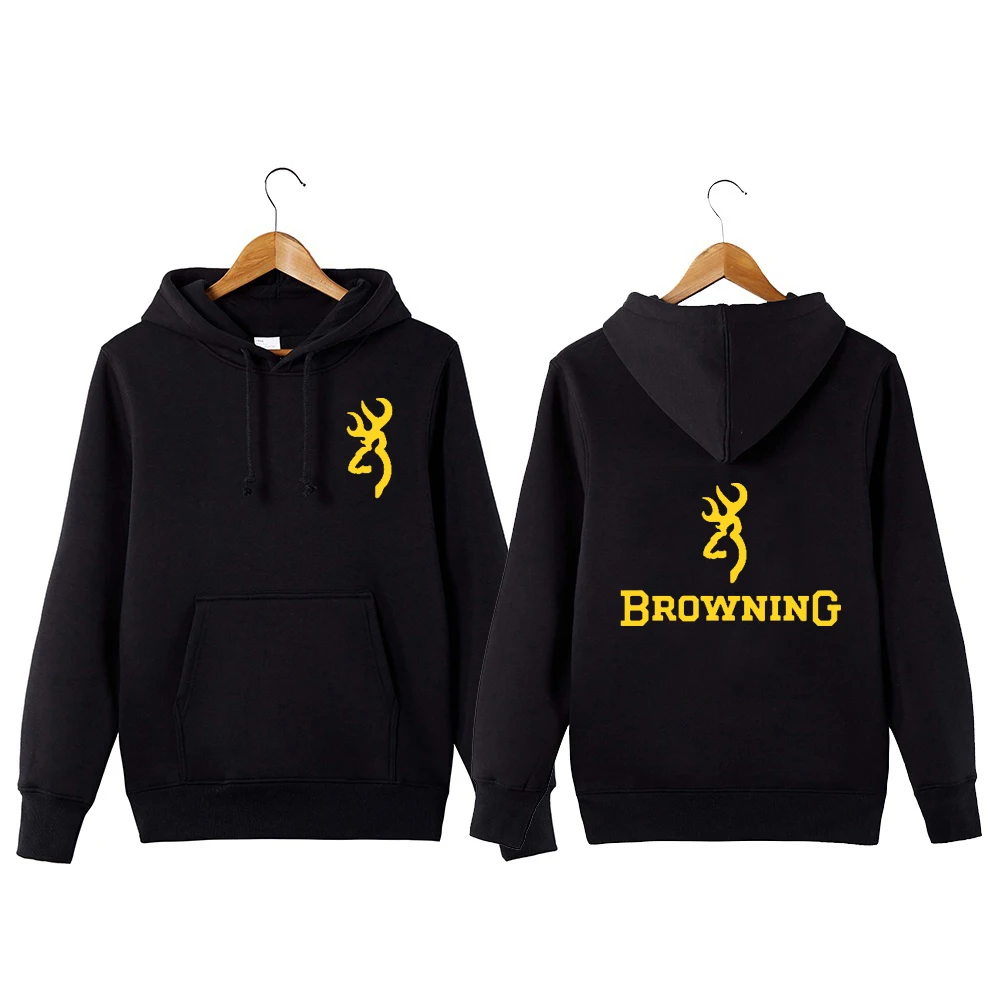 Толстовка с капюшоном и графическим принтом логотипом Browning|Женские толстовки