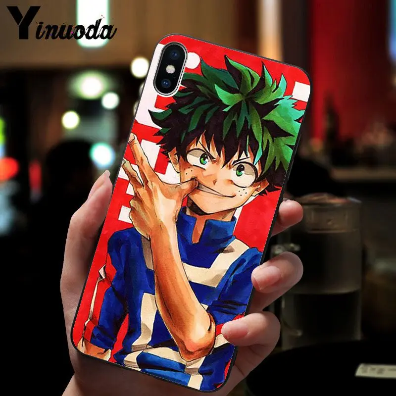 11pro MAX my hero academic чехол для iPhone X XS 6 6s 7 7plus 8 8Plus 5 5S SE XR|Чехлы-накладки| |