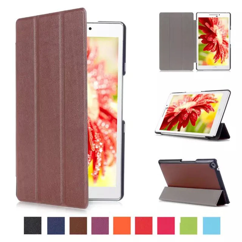 Ультратонкий Умный Магнитный Флип-кейс с подставкой кожаный чехол для Asus Zenpad 7 0