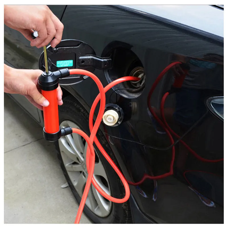 2017 Портативный Ручной Масляный насос сифон трубка Автомобильный шланг