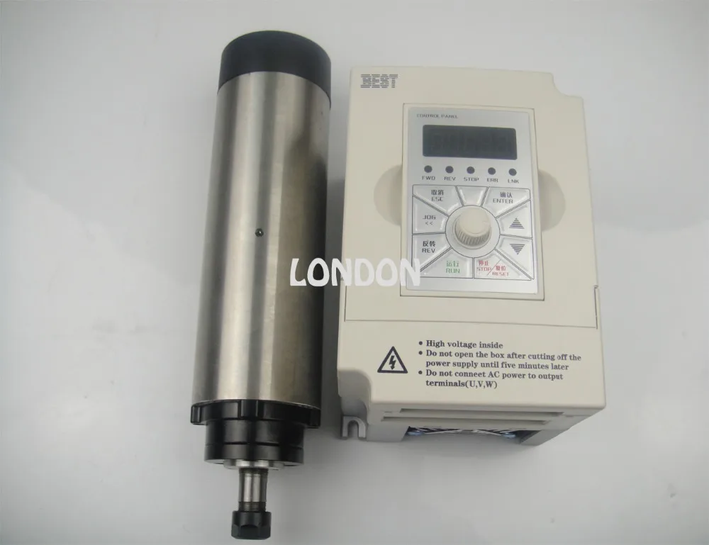 

CNC spindle kit ER11 800w air cooling spindle motor + 1.5KW inverter