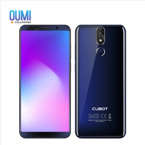 CUBOT питания 4G мобильный телефон 6000 мАч Android 8 1 MTK6763T Восьмиядерный 6 ГБ + 128 16MP 8MP