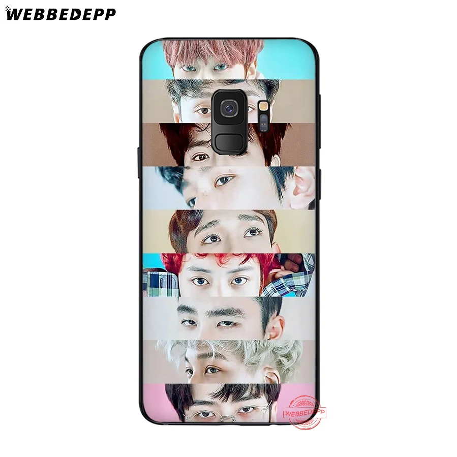 WEBBEDEPP Kpop exo Lucky one Soft Case for Samsung A6 A7 A8 A9 J6 2018 S6 S7 S8 S9 S10E S20 Ultra Note 8 9 10 Lite Plus | Мобильные