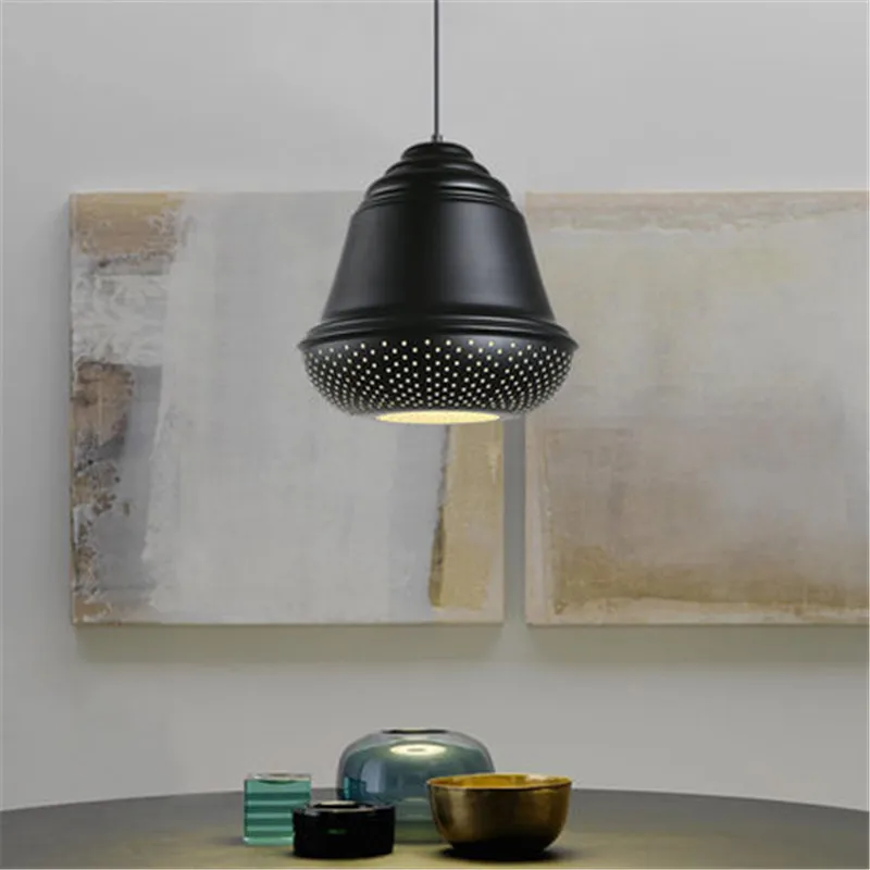 Лофт стиль промышленный винтажный Droplight черный железный сотовой светодиодный