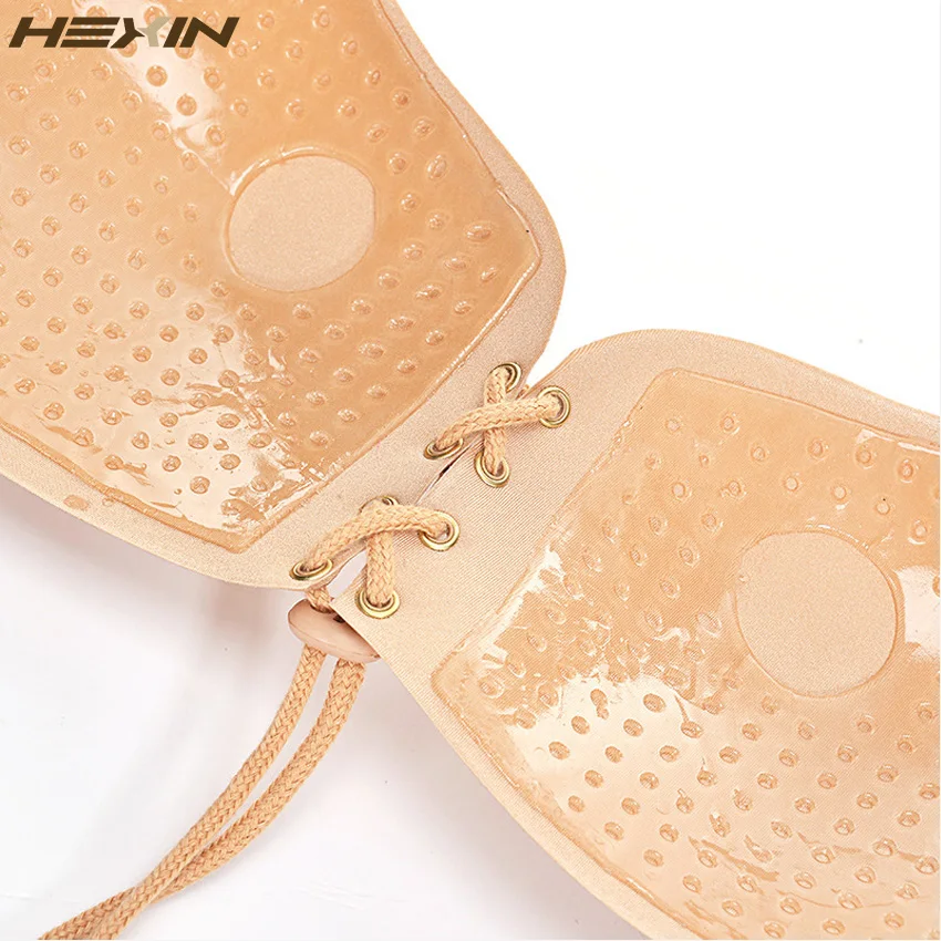 HEXIN женский самоклеющийся бюстгальтер без бретелек бандажный силиконовый с