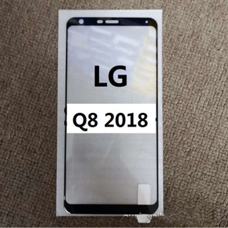 Закаленное стекло для LG Q8 2018 полное покрытие 9H защитная пленка Взрывозащищенная