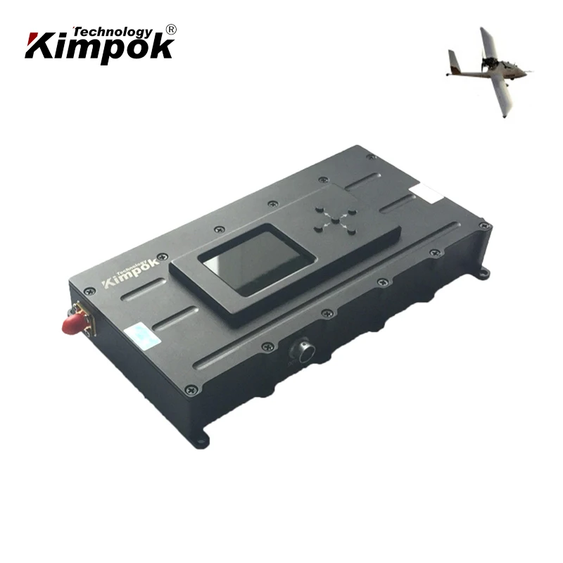 60 км COFDM HD UAV видео передатчик легкий 1080P беспроводной видео связь с 3 Вт низкой задержкой
