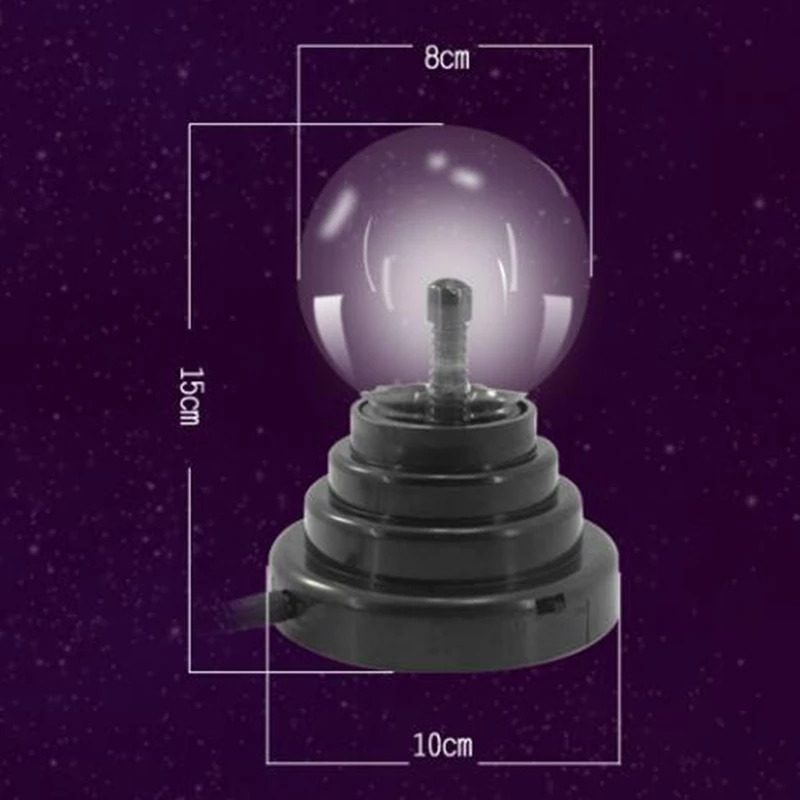 AIFENG usb плазменный шар новинка светильник ing 3 дюйма волшебная плазменная лампочка
