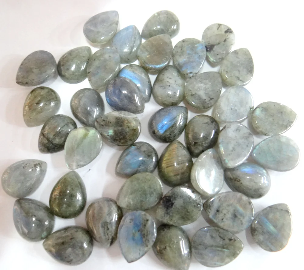 Подвеска кабошон с натуральным камнем бирюзой 12 х16 мм 20 шт.|natural stone|stone