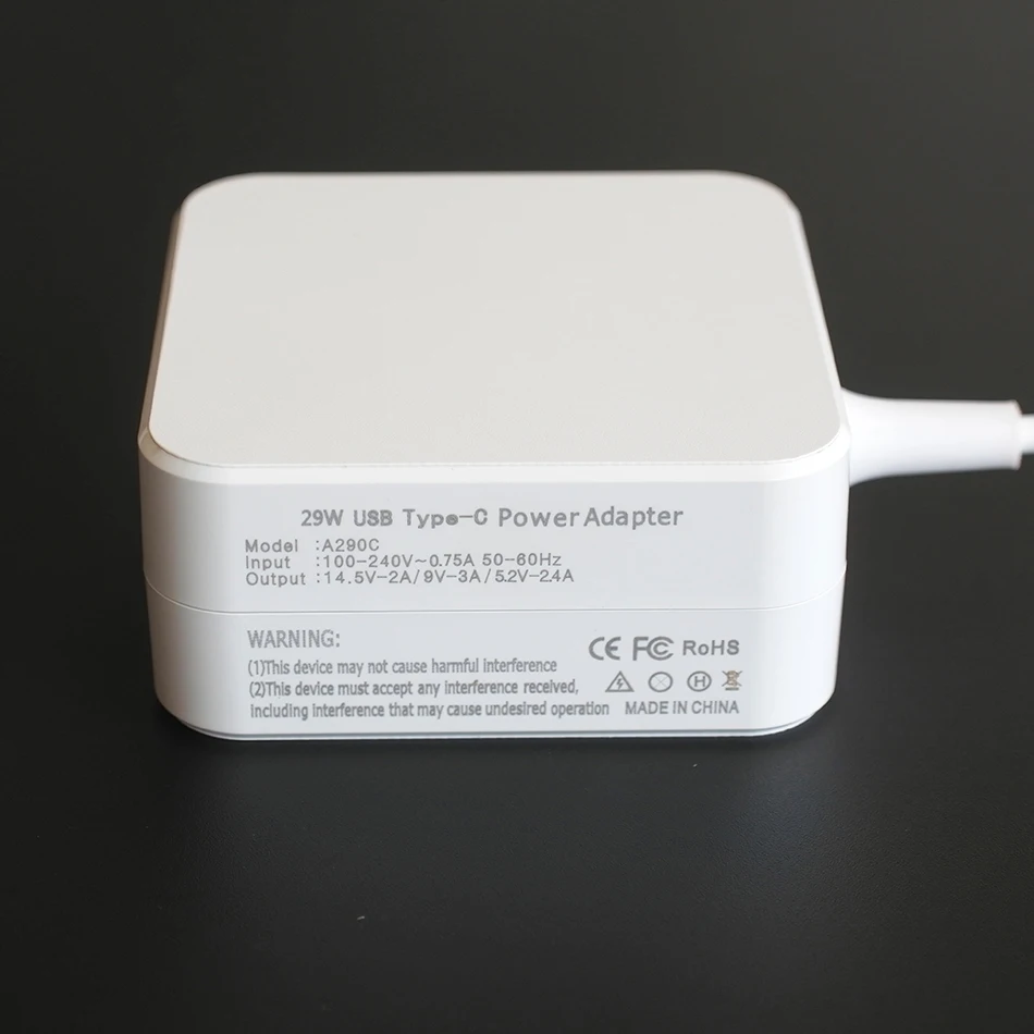 Для Apple ноутбук MacBook Air 12 &quotзарядное устройство USB TYPE C AC адаптер питания 29 Вт