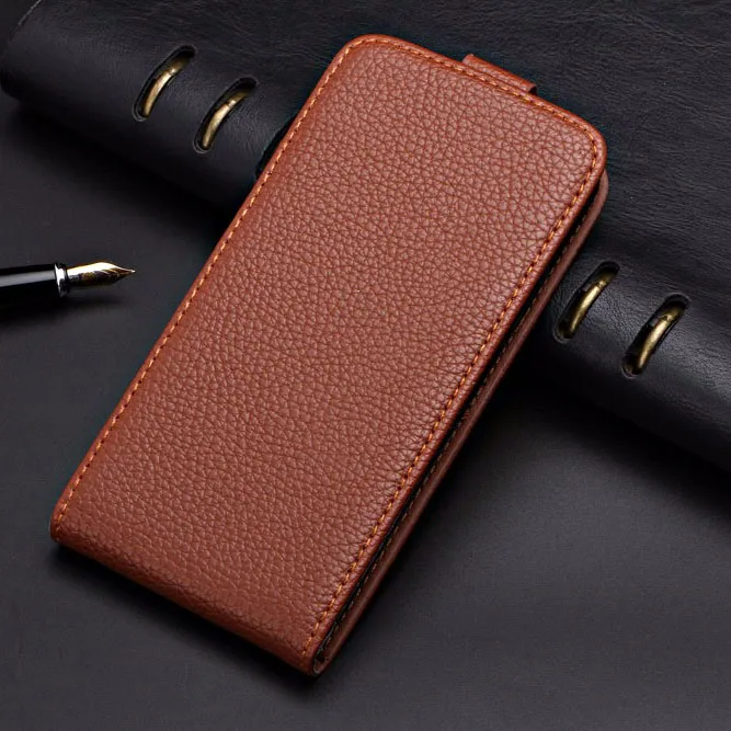 flip Litchi Brown Для Xiaomi Redmi Note 7 4 4X 5A 3 5 6 Pro Чехол TPU Мягкий кожаный чехол с откидной крышкой Вертикальная задняя крышка Pocophone F1 Mi A2 Lite - Цвет: flip Litchi Brown