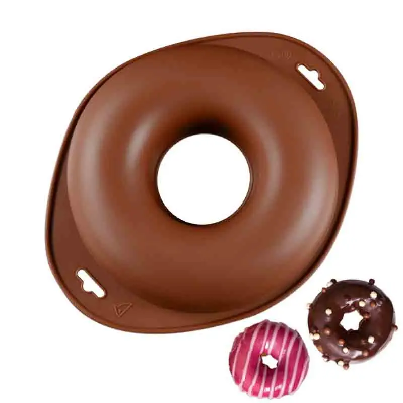 

Silicone Donuts Chocolate Cake Mold Fondant Dessert Pastry Decoration Making Tool Practical Kitchen DIY Cake Baking Mould